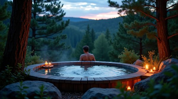 Créer une oasis de détente avec un bain nordique : l'art du spa scandinave en extérieur