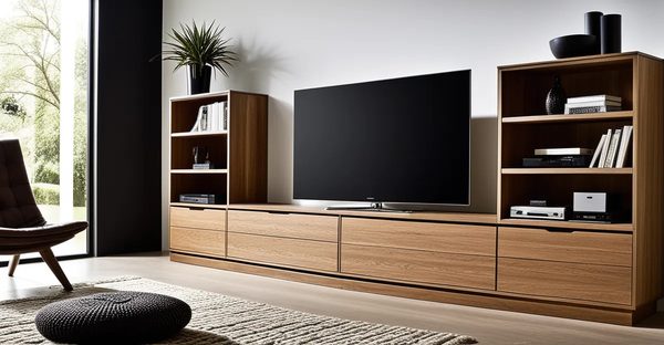 Meubles de rangement design : harmonie et fonctionnalité chez vous